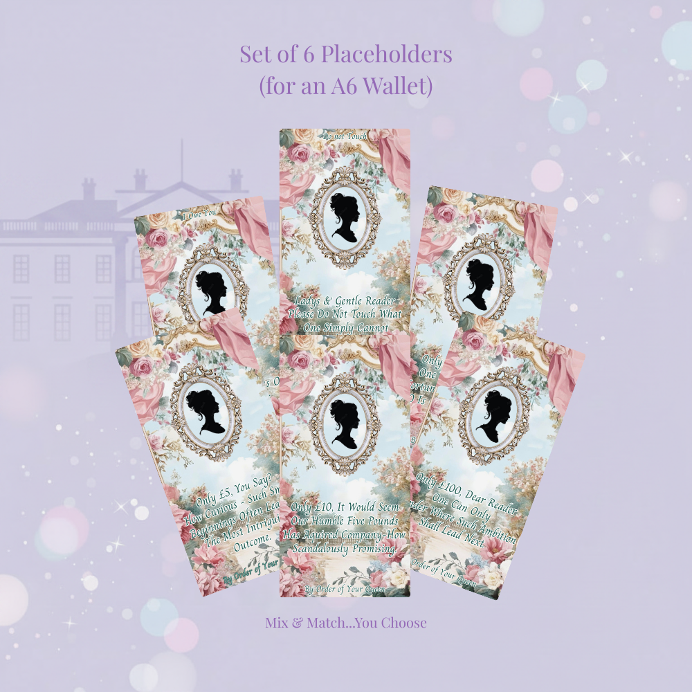🌹👑 Bridgerton Placeholders 👑🌹