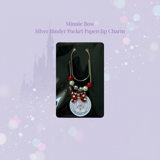 πβ¨ Bow Binder Pocket Charms β¨π | Gold & Silver Paperclip