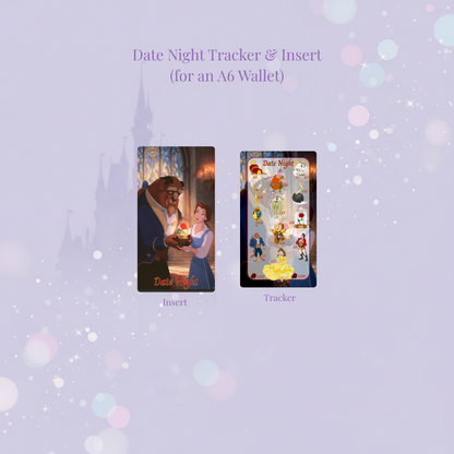 ✨🌹 Tale as Old as Time | Magical Savings Challenge Trackers 🌹✨
