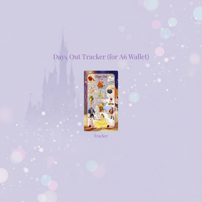 ✨🌹 Tale as Old as Time | Magical Savings Challenge Trackers 🌹✨