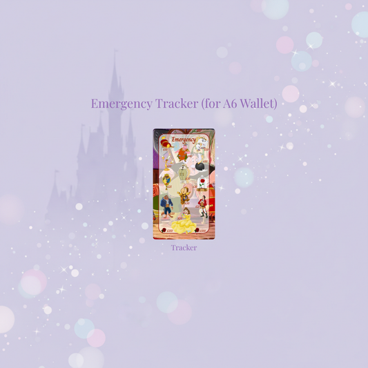 ✨🌹 Tale as Old as Time | Magical Savings Challenge Trackers 🌹✨