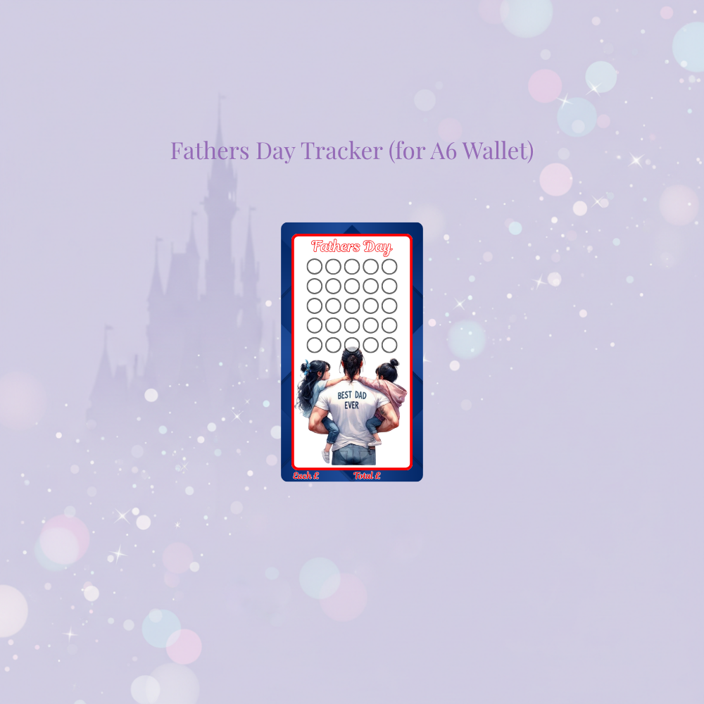 👔💙 Father's Day Savings Tracker 💙👔