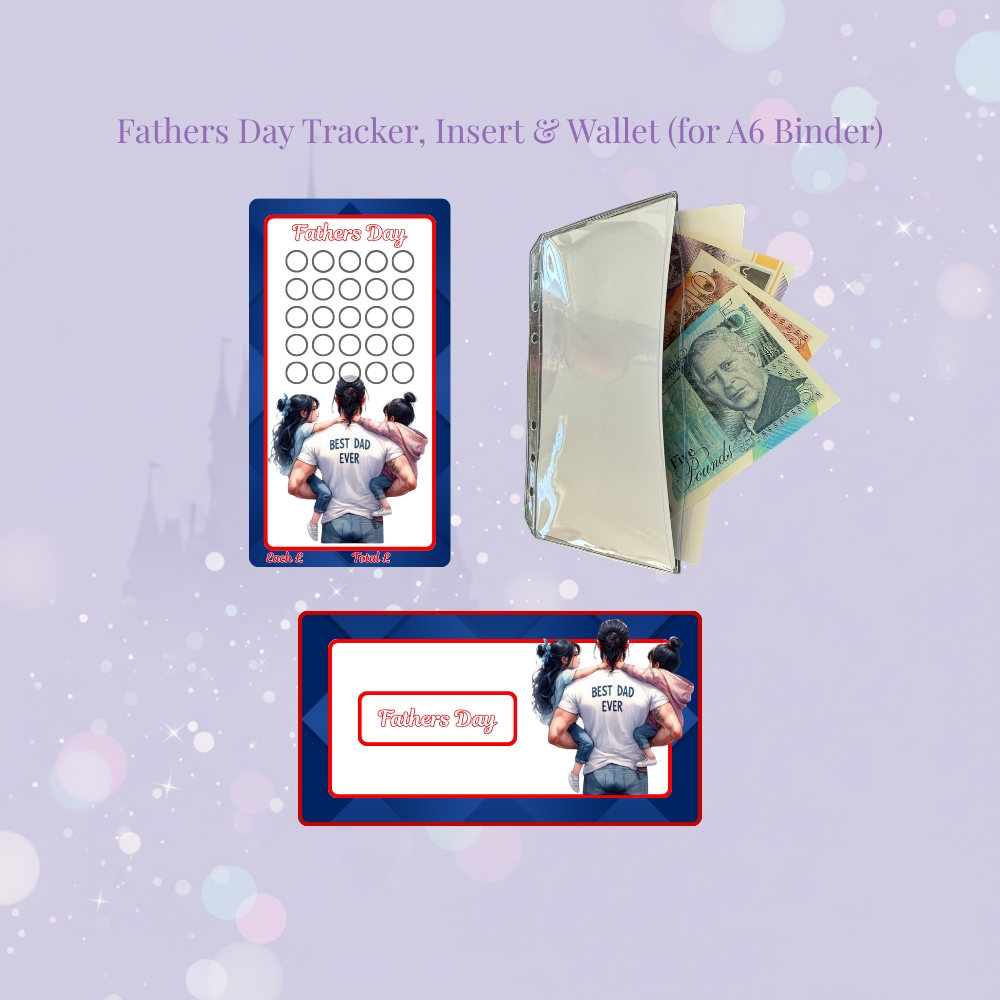 👔💙 Father's Day Savings Tracker 💙👔