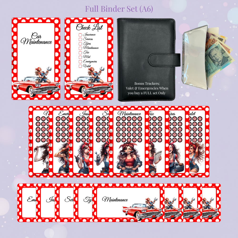 🚗✨ Revvin' Rebels Savings Challenge Bundle Sets! 🚗✨
