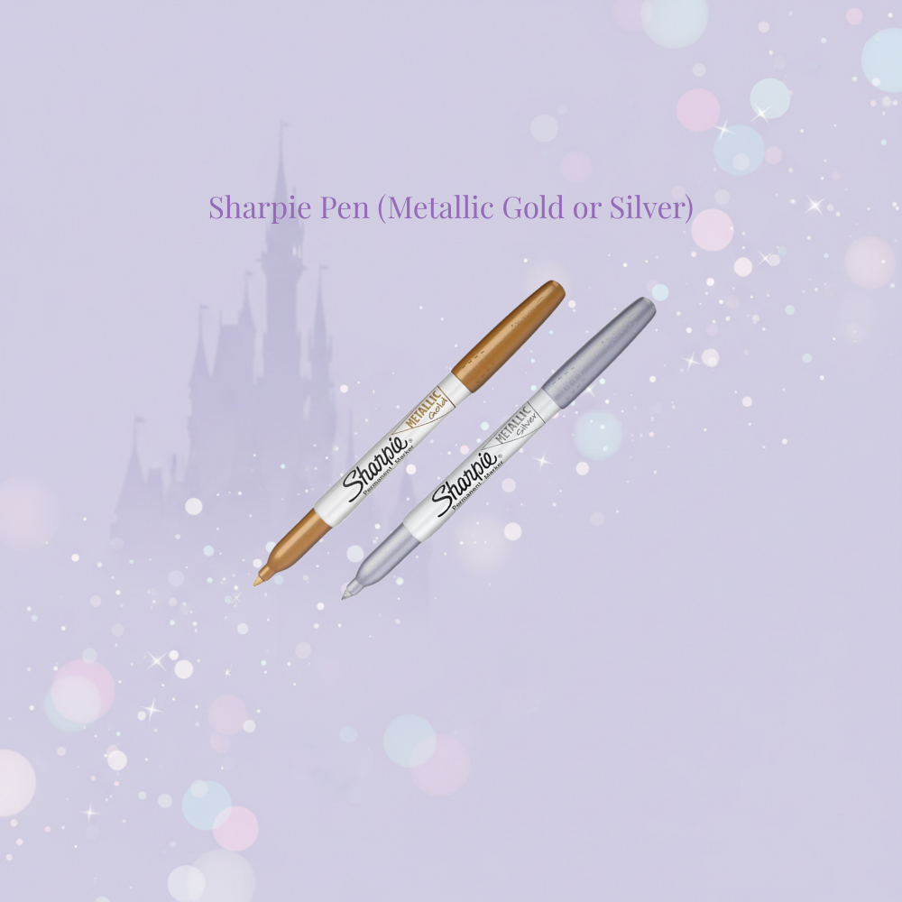 ✨ Sharpie Pens | Gold, Silver & Black Sharpie Pens for Savings Trackers