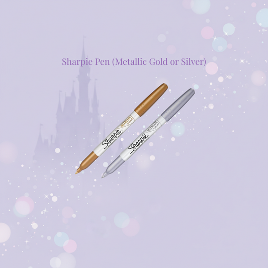 ✨ Sharpie Pens | Gold, Silver & Black Sharpie Pens for Savings Trackers