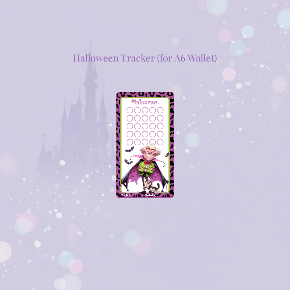 🎃👻 Halloween Savings Tracker 👻🎃
