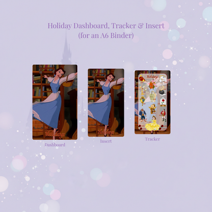 ✨🌹 Tale as Old as Time | Magical Savings Challenge Trackers 🌹✨