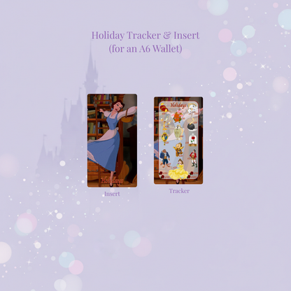 ✨🌹 Tale as Old as Time | Magical Savings Challenge Trackers 🌹✨