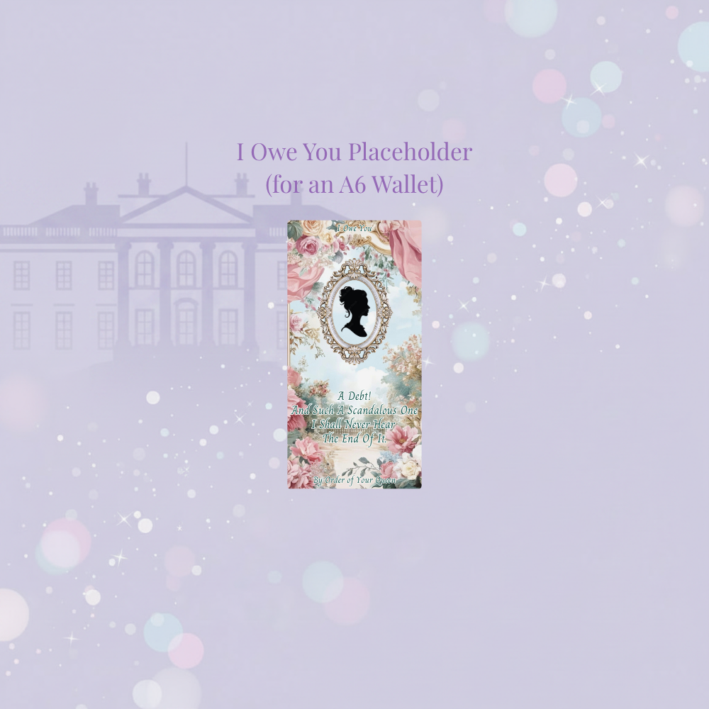🌹👑 Bridgerton Placeholders 👑🌹
