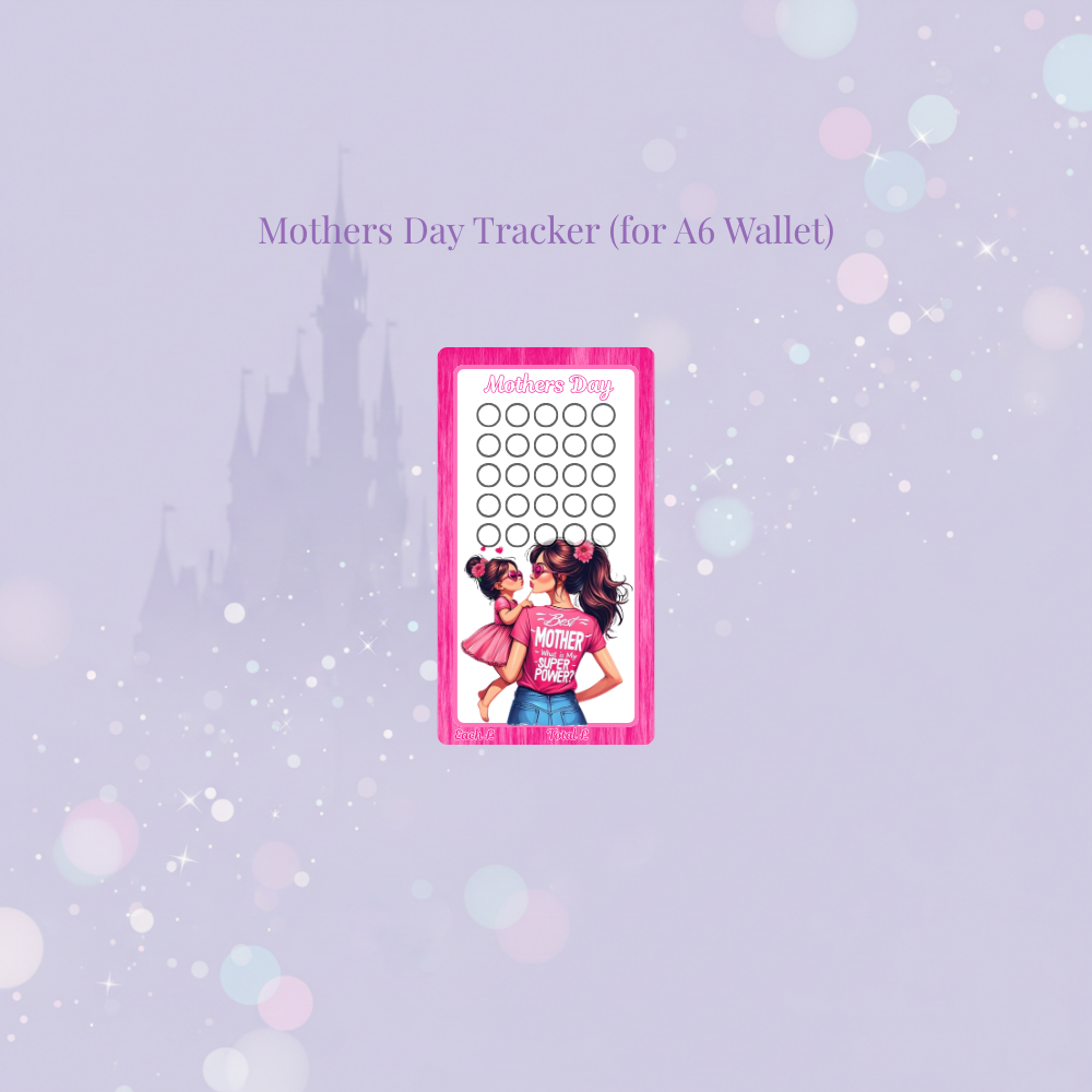 💐🌸 Mother's Day Savings Tracker 🌸💐