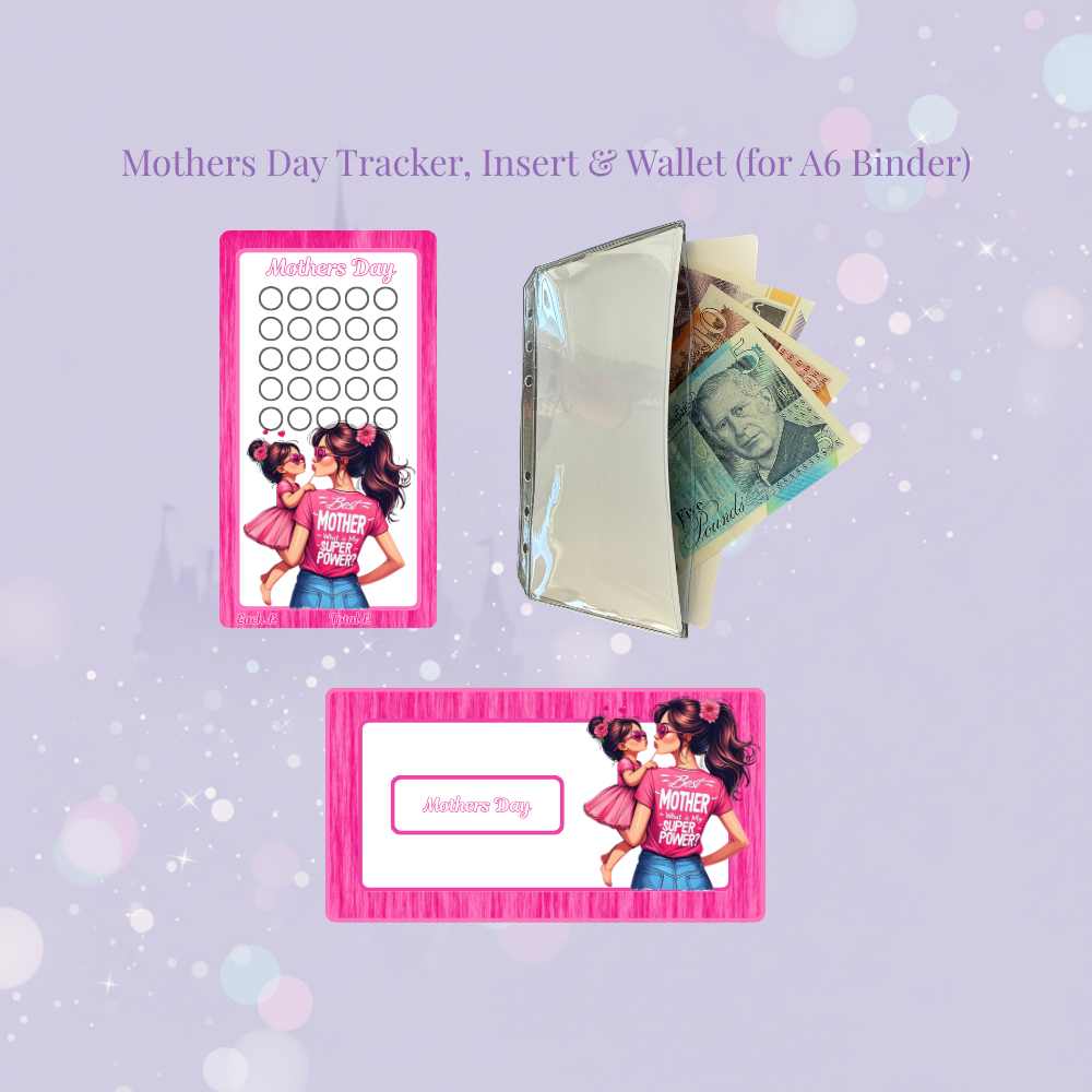 💐🌸 Mother's Day Savings Tracker 🌸💐