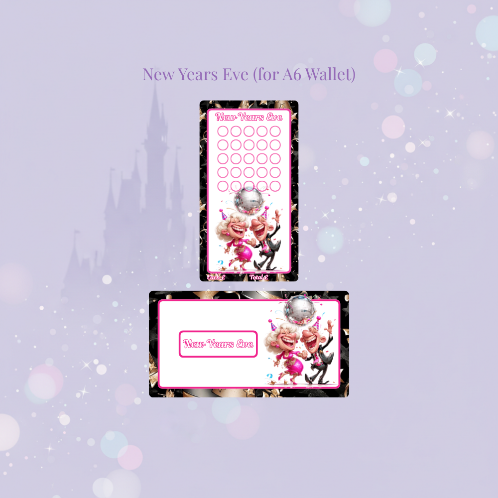 🎆🥂 New Year's Eve Savings Tracker 🥂🎆