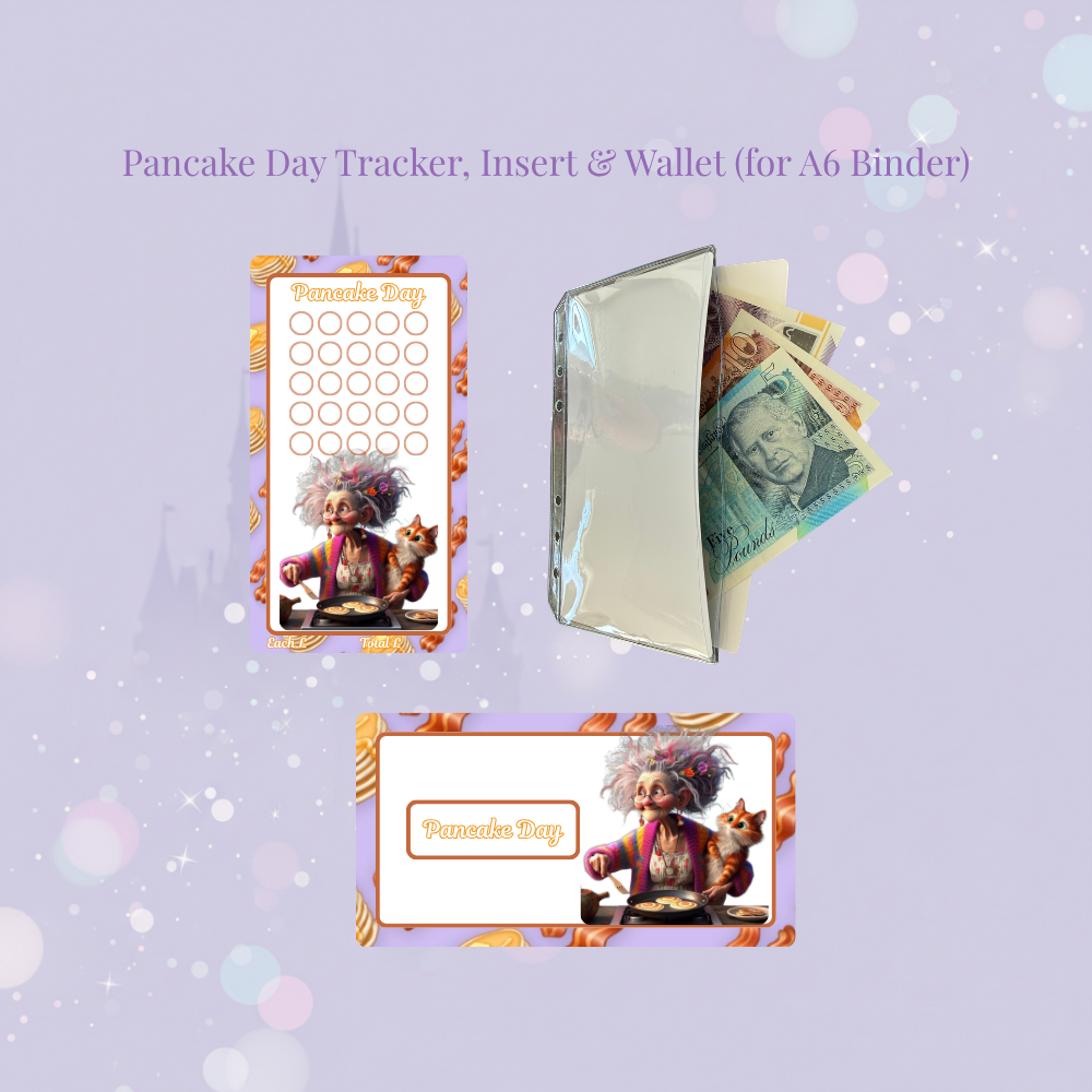 🥞✨ Pancake Day Savings Tracker ✨🥞