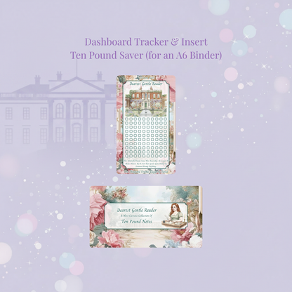 🌹👑 Bridgerton Coin & Notes Savings Tracker 👑🌹