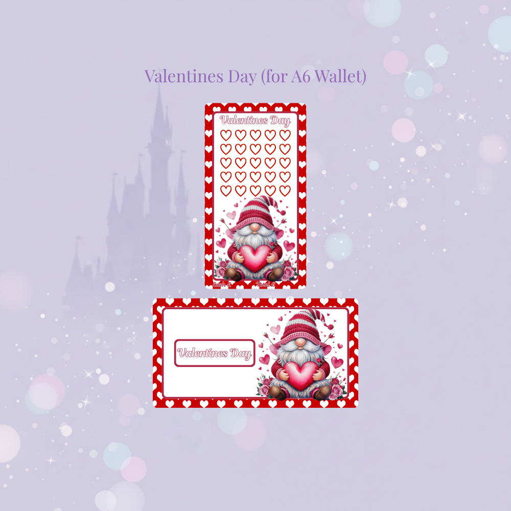 💝🌹 Valentine's Day Savings Tracker 🌹💝