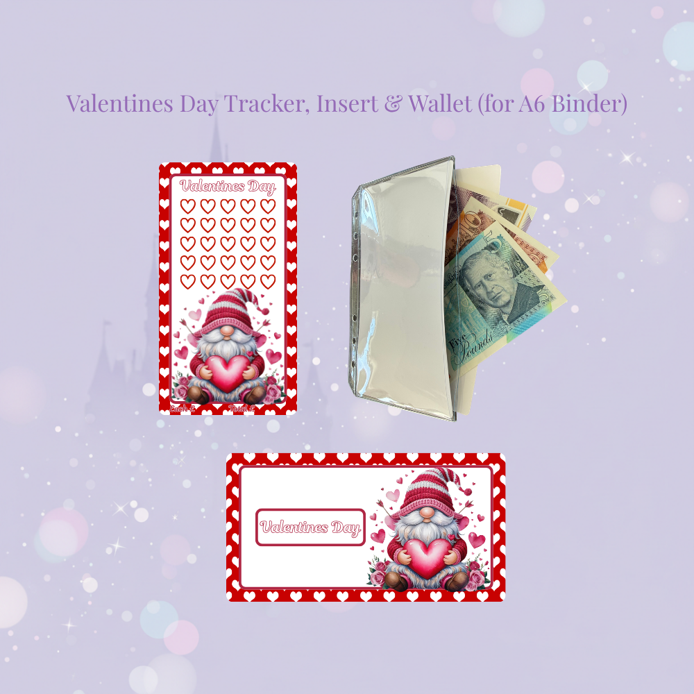 💝🌹 Valentine's Day Savings Tracker 🌹💝